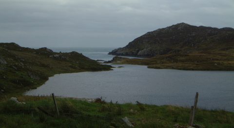 Looking across the Loch Dubh